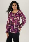 NU 20% KORTING: Aniston SELECTED Blouse met carmenhals met ruches bij ...