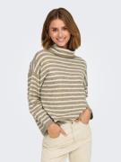 NU 20% KORTING: Only Coltrui ONLTALIO LS STRIPE ROLLNECK BF KNT