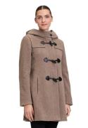 NU 20% KORTING: Gil Bret Duffelcoat met wol en capuchon