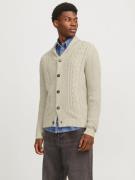 NU 20% KORTING: Jack & Jones Vest JJCRAIG KNIT SHAWL NECK AW24