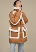 UGG Gewatteerde jas W AMAL PLUSHSEAM PUFFER COAT