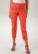 NU 20% KORTING: Aniston CASUAL Comfortbroek met harmonieuze bloemenpri...