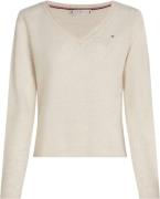 NU 20% KORTING: Tommy Hilfiger Gebreide trui SOFT WOOL V-NK SWEATER me...