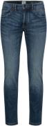 NU 20% KORTING: camel active 5-pocket jeans Madison lichte used-look