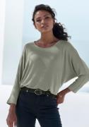 NU 20% KORTING: Lascana Shirt met 3/4-mouwen Met vlindermouwen van zac...