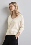 NU 20% KORTING: STREET ONE Cardigan kort, met knoopsluiting