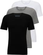 NU 20% KORTING: BOSS T-shirt ronde hals met subtiele boss logo-print (...