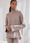 NU 20% KORTING: Elbsand Sweater van hoogwaardig breiwerk en gebreid lo...