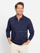 Marco Donati Poloshirt met lange mouwen Sweatshirt (1-delig)