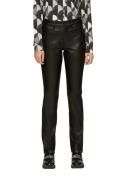 s.Oliver Slim fit jeans in leer-look