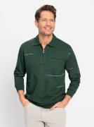 NU 20% KORTING: Marco Donati Poloshirt met lange mouwen Sweatshirt (1-...