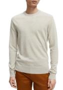 Scotch & Soda Wollen trui Crewneck van merinowol