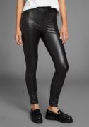 NU 20% KORTING: HECHTER PARIS Imitatieleren broek met lichte glans - n...