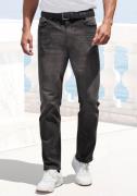 NU 20% KORTING: John Devin 5-pocket jeans Straight-fit Jeans in elasti...