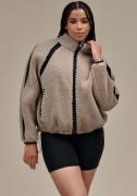 NU 20% KORTING: UGG Fleecejack W NIKIA CROCHET UGGFLUFF JACKET met haa...