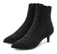 NU 20% KORTING: Lascana Enkellaarsjes Sock Boot, High heel laarsjes, l...