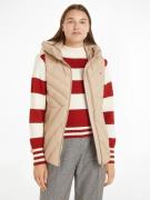 NU 20% KORTING: Tommy Hilfiger Bodywarmer CHEVRON MW PADDED VEST met g...