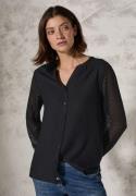 NU 20% KORTING: Cecil Blouse met lange mouwen met knoopsluiting en mes...