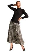 CREATION L PREMIUM Trui met staande kraag Viscose-modaltrui