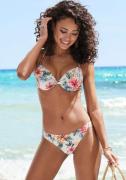 Lascana Push-upbikinitop Salsa met mooie bloemenprint