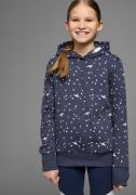 KangaROOS Hoodie Lange mouwen, bedrukt, met capuchon, van katoenmix