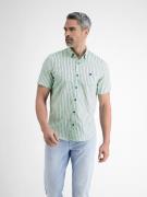 Lerros Overhemd met korte mouwen met streepmotief