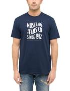 MUSTANG Shirt met korte mouwen Style Austin met logoprint