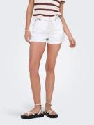 Only Jeansshort ONLZUMA HW SHELL BELT DNM SHORTS BJ met destroyed effe...