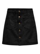 Only Imitatieleren rok ONLGISELLE FAUX SUEDE SKIRT OTW ZL