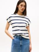 Tommy Hilfiger Shirt met korte mouwen GOLD BUTTON MDRN C-NK SS TEE