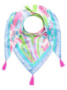 Zwillingsherz Modieus sjaaltje Summer Flower Art met bloemenpatroon, t...