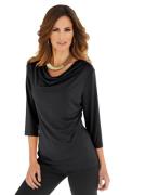 Classic Inspirationen Shirt met cascadehals Shirt (1-delig)