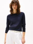 Tommy Hilfiger Gebreide trui CO JERSEY STITCH V-NK SWEATER