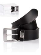 Tom Tailor Leren riem TTNATHAN in cadeauverpakking