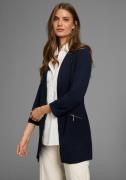 Laura Scott Lange blazer met ritssluitingen