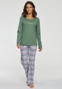 Vivance Dreams Pyjama van knuffelzacht flanel (2-delig)