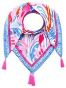 Zwillingsherz Modieus sjaaltje Bloemendroom met bloemen en franjes