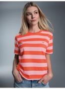 Trigema T-shirt TRIGEMA Heavy oversized shirt met streepjespatroon (1-...