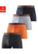 H.I.S Boxershort voor heren met comfortabele stretchband (set, 4 stuks...