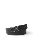 Calvin Klein Leren riem CK HALLMARK LOGO 35MM ADJ