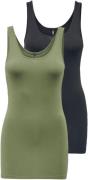 Only Tanktop ONLLIVE – Slim-fit tanktops met stretch voor optimale pas...