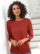Casual Looks Trui met 3/4 mouwen Trui