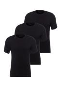 BOSS T-shirt TShirt RN 3P Natura effen t-shirt met merklabel (3-delig)