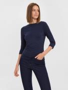 Vero Moda Shirt met 3/4 mouwen VMPANDA MODAL 3/4 TOP JRS NOOS