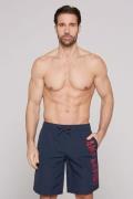 CAMP DAVID Zwemshort met logo-opschrift