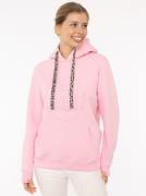 Zwillingsherz Hoodie "Nelina" met leeuwband en eenvoudige borduurwerk ...