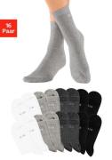 H.I.S Sokken met ingebreid logo (set, 16 paar)