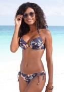 Lascana Push-upbikinitop MALIA met tropische print