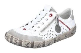 Rieker Slip-on sneakers met zool in used-look, vrijetijdsschoen, lage ...