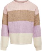 KIDS ONLY Gebreide trui KOGSANDY L/S STRIPE PULLOVER